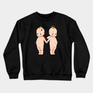 Angel & Devil Kewpies Crewneck Sweatshirt